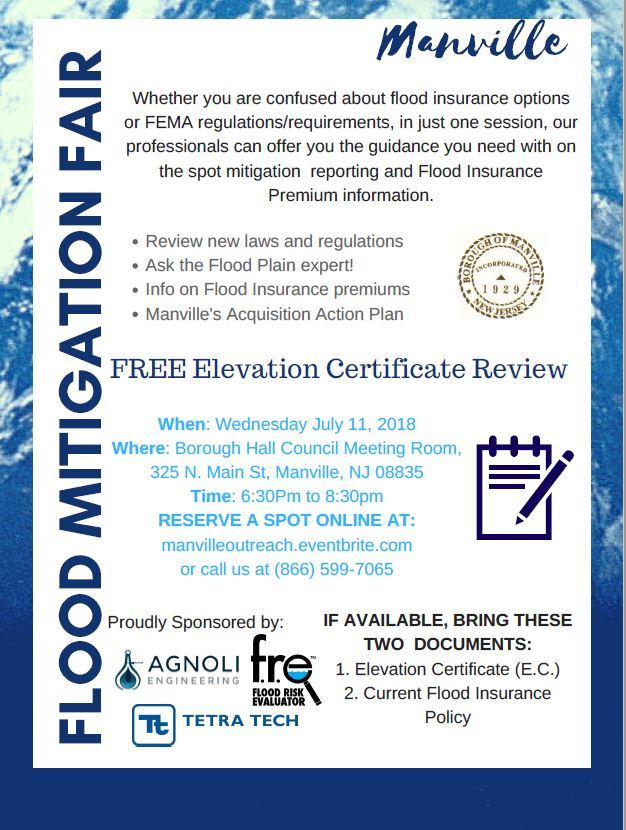 flood mitigation poster