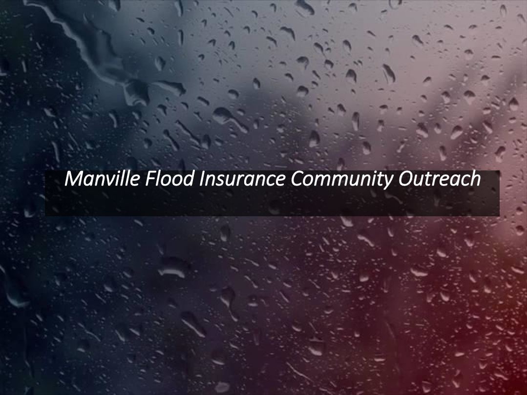 Manville Flood Insurance Community Outreach