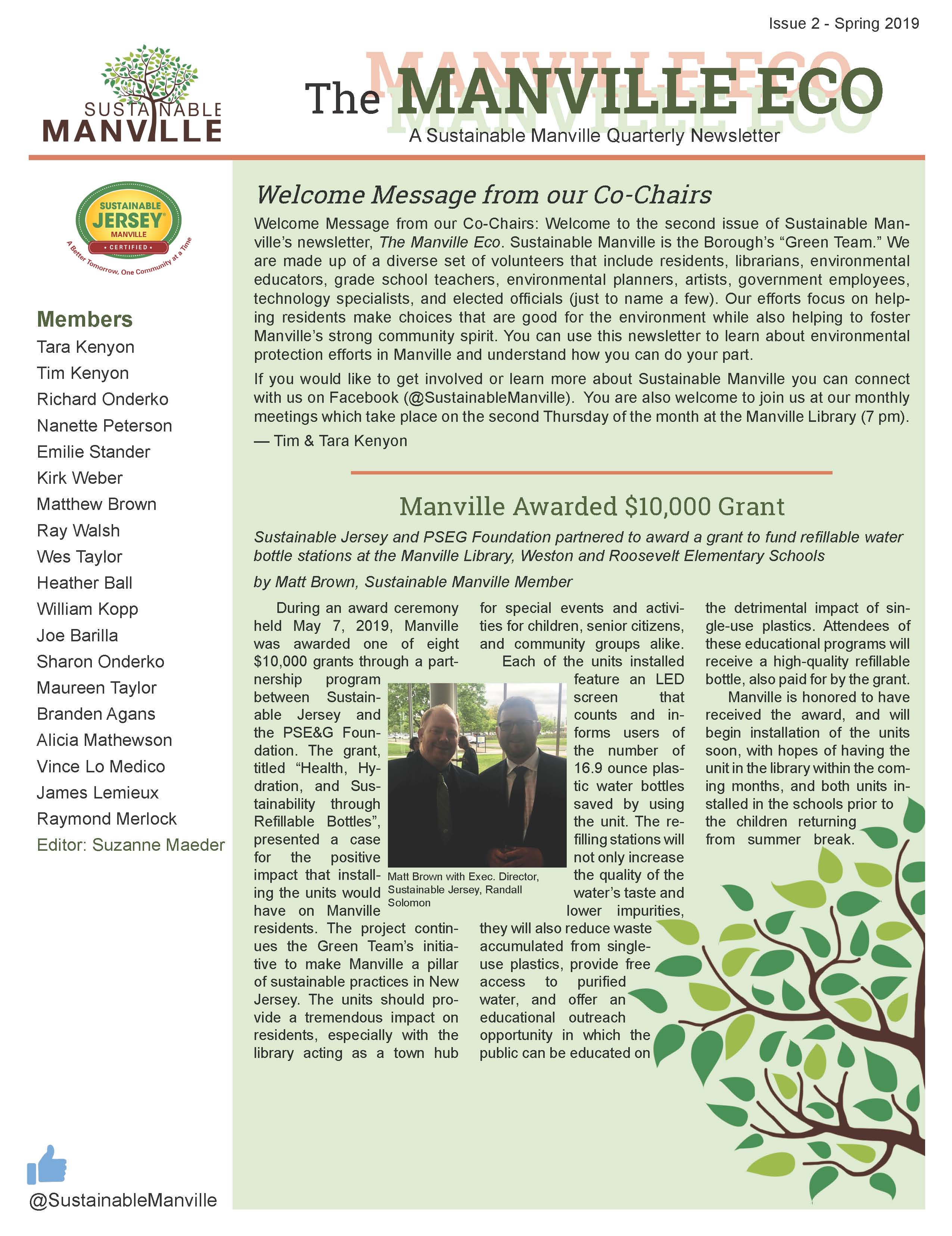 Manville Eco - Spring 2019