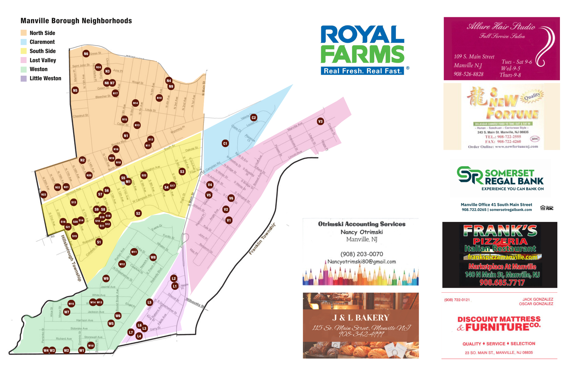 2024 FOML Yard Sale Map  (17 x 11 in) - final