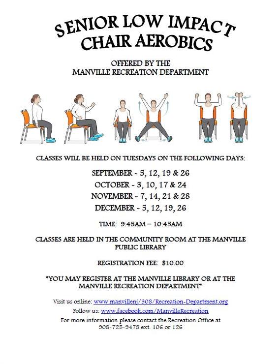 SENIOR low impact CHAIR AEROBICS FALL 2017