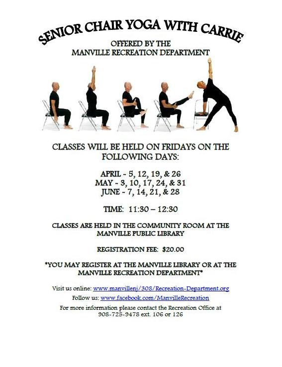 SENIOR CHAIR YOGA SPRING 2019