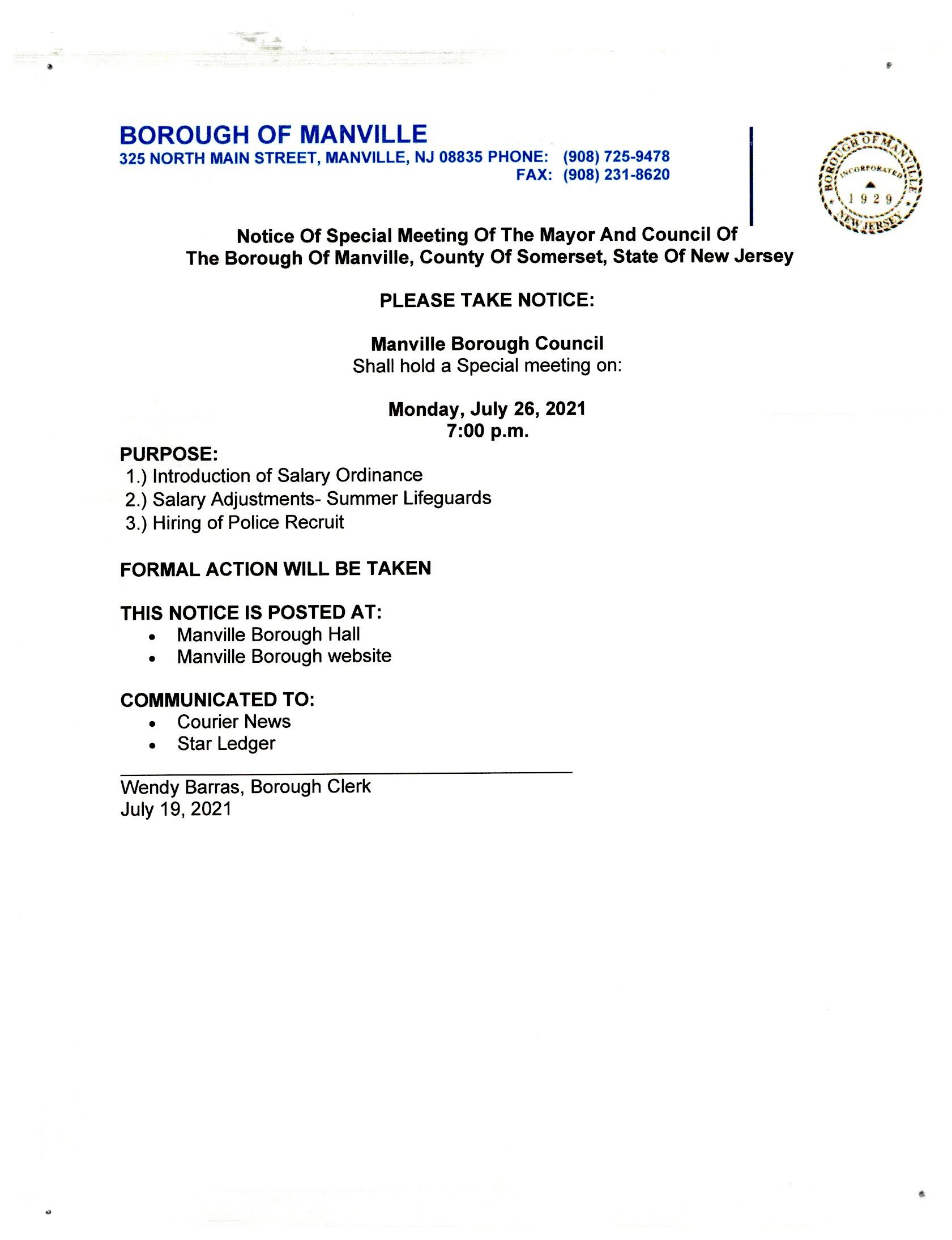 Special Meeting_July 26th